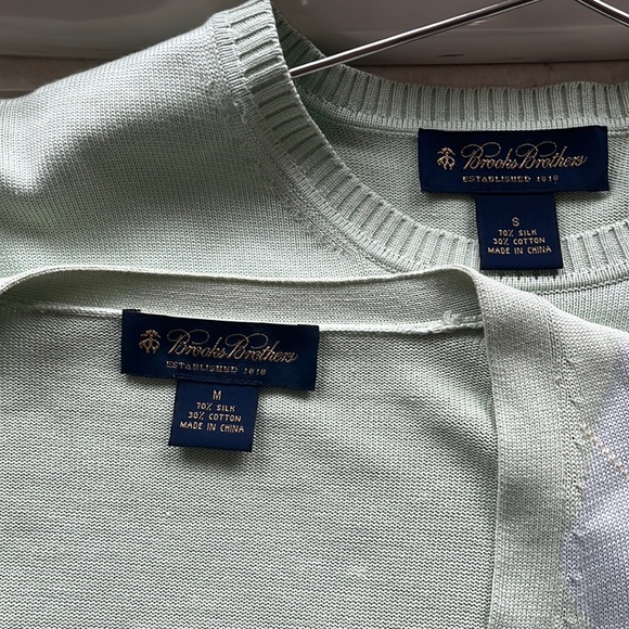 Brooks Brothers pastel cardigan sweater set - Picture 3 of 5